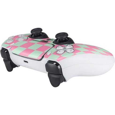 Watermelon Checkered PS5 Controller Skin